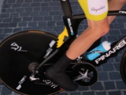Froome's right foot